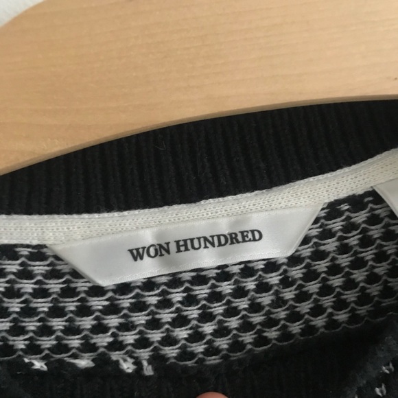 Cotton Waffle Sweater - Picture 3 of 7